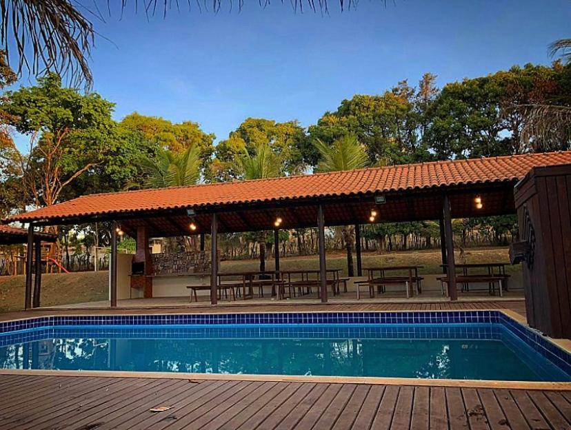 Chacara Equilibrio Villa อาปาเรซิดา เจ กอยอาเนีย ภายนอก รูปภาพ