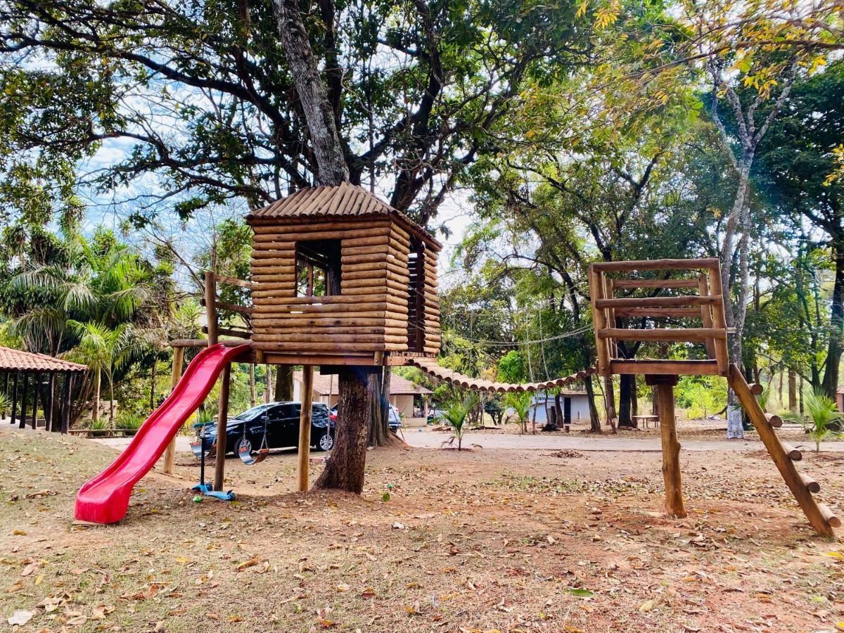 Chacara Equilibrio Villa อาปาเรซิดา เจ กอยอาเนีย ภายนอก รูปภาพ